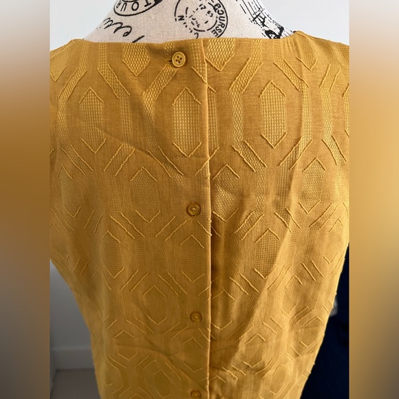 Two BR Blouses (White & Mustard) - Picture 6 of 10